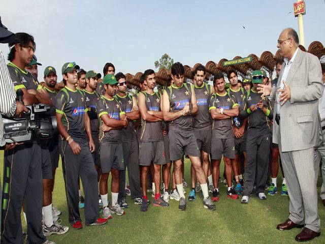 PCB chief meets players, assures best facilities