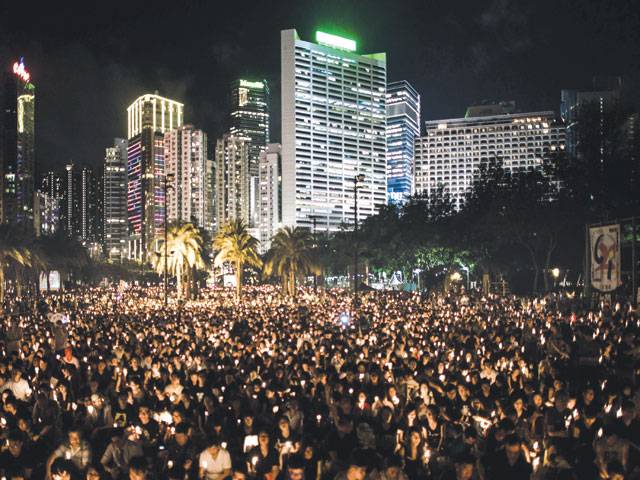 Taiwanese gather to mark Tiananmen crackdown