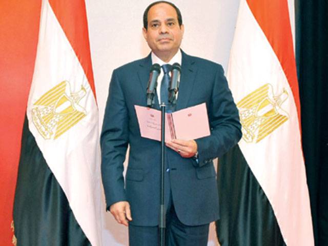 Sisi sworn in as Egypt president 