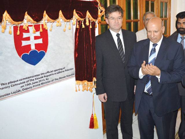 Slovakian consulate inaugurated in Lahore