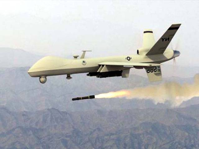 First US drone strike this year kills 6