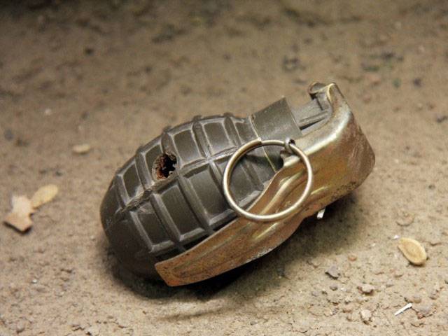 Five of a family injured in grenade attack