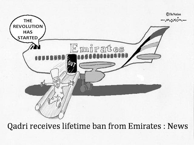 The revolution has started Emirates out Qadri receives lifetime ban from Emirates: News