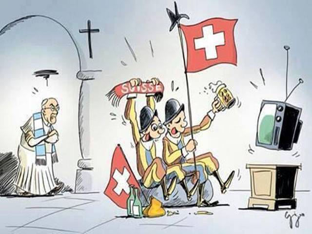 Argentina’s super fan —the Pope 