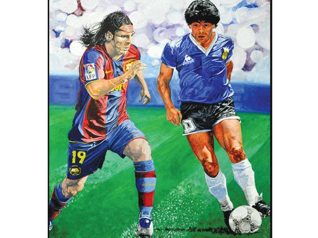 Belgium tie sharpens Messi-Maradona focus