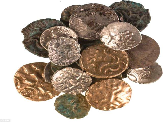 Iron Age coins found in UK cave