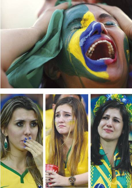 Brazil traumatised after German humiliation