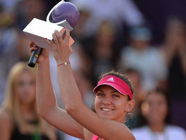 Halep wins at home for eighth WTA victory