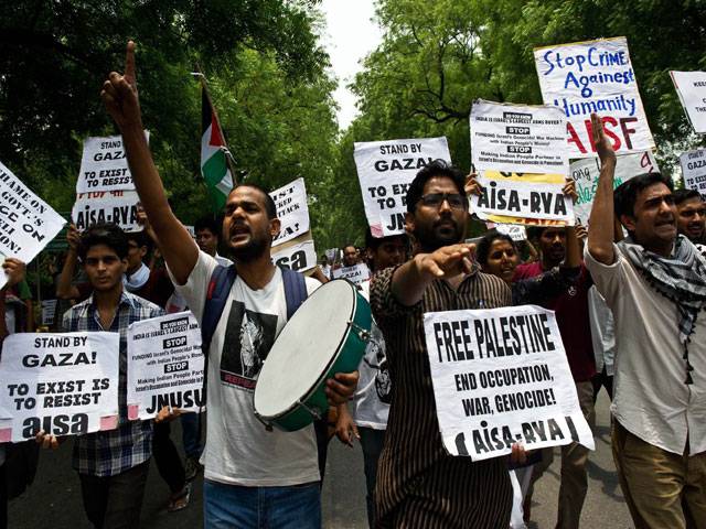 Indian Muslims demo
