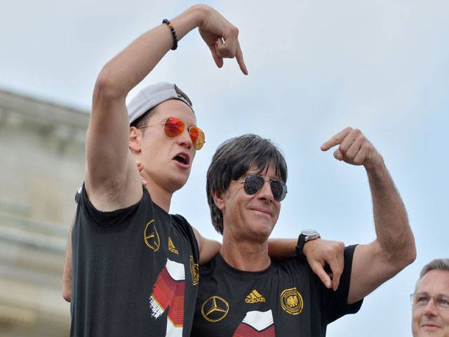 We are all world champions, German coach Loew tells fans