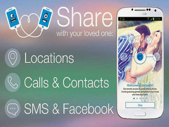 App enables users to track partner’s life