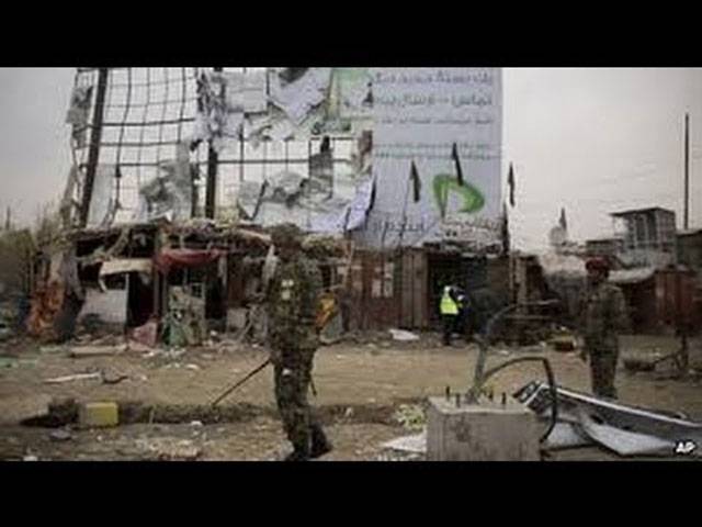 Taliban bomber kills 5 foreign guards in Kabul