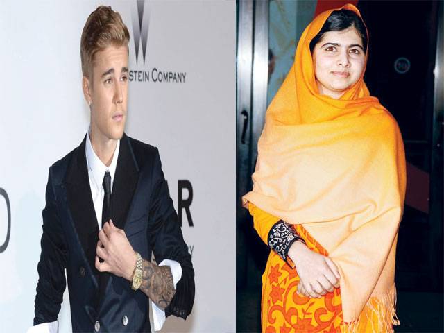 Justin chats with Malala