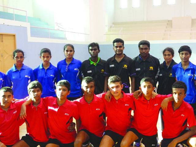 Sri Lanka target gold in South Asian Jr Table Tennis
