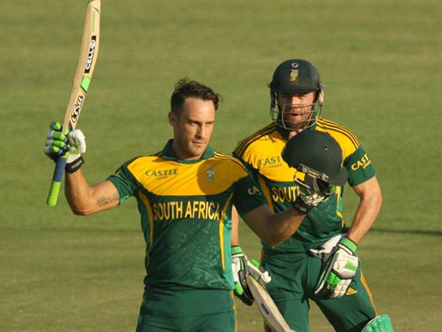 De Villiers, Du Plessis double act seals Africa win