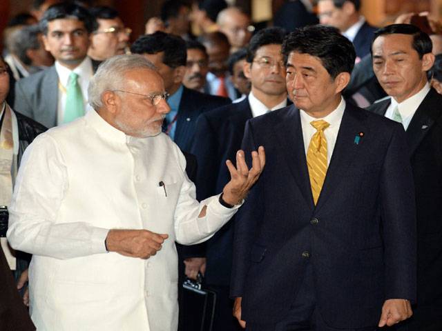 Indian PM tours ancient Japanese city