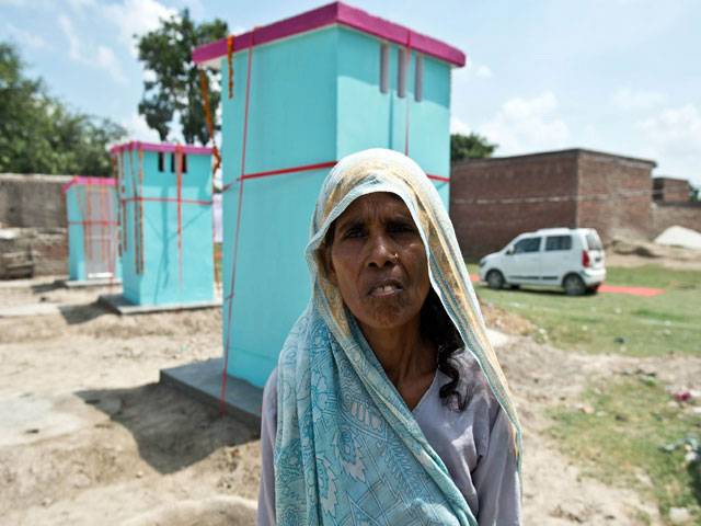 New toilets for India’s poor, crime-hit village