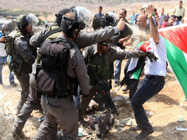 Palestinian israel conflict settler demo