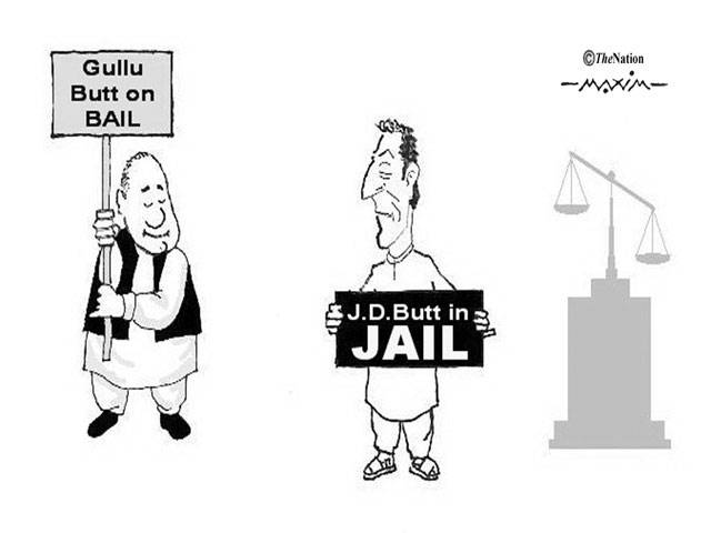 Gullu Butt on bail, J.D. Butt in jail