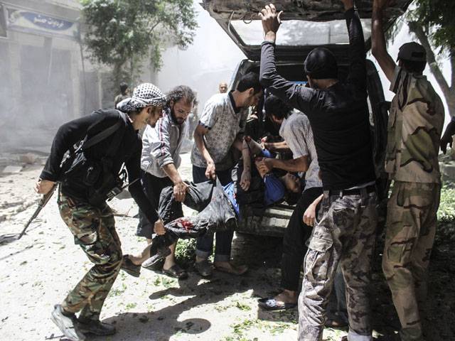 Syria air strike on militant camp kills 18