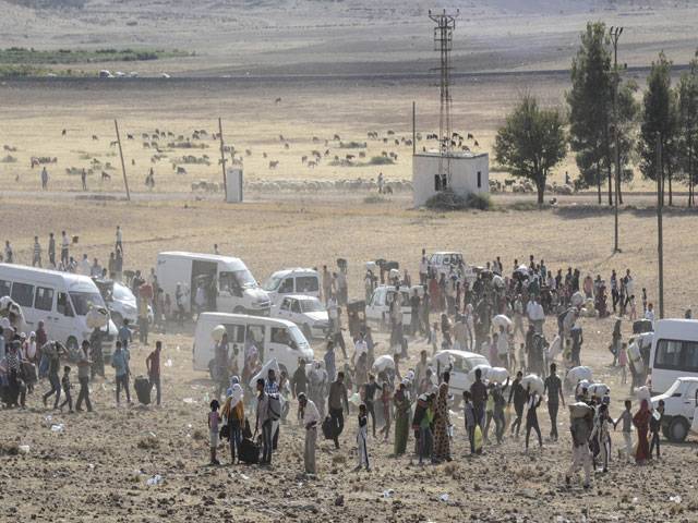  Turkey-Syrian-Khurds refugees