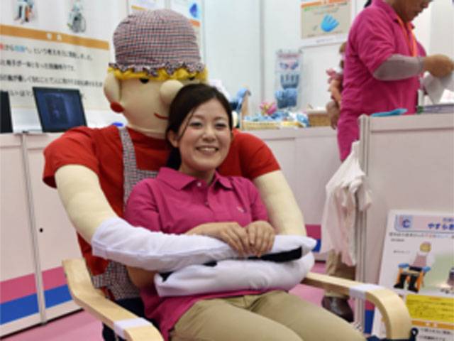 Japan unveils ‘anti-loneliness’ hugging chair