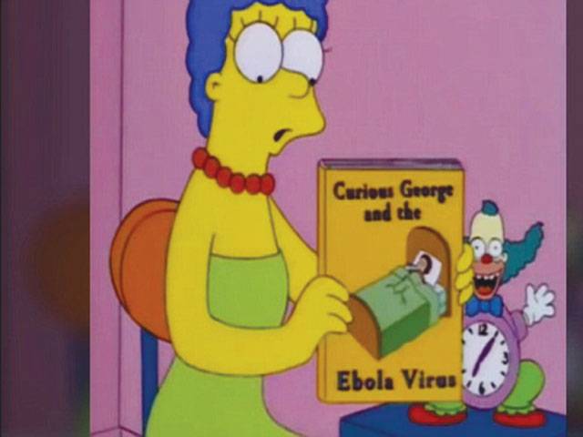 The Simpsons predicted Ebola outbreak in 1997? 