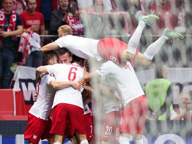History-makers Poland down Germany; Ireland rout Gibraltar