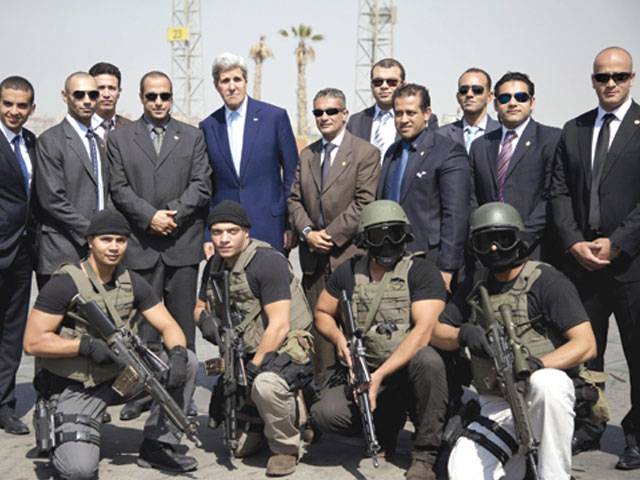 Kerry broaches rights in meeting with Sisi