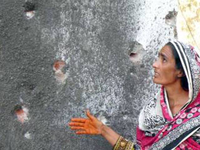 India again targets Sialkot civilian population