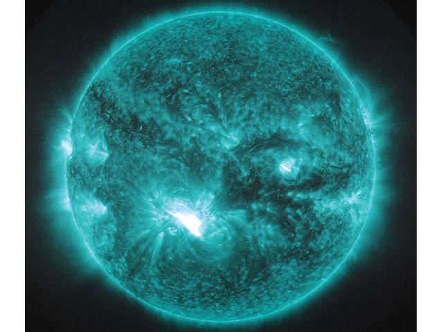 1st solar storm from sunspot reaches Earth