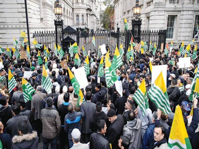 London march highlights Kashmir issue 