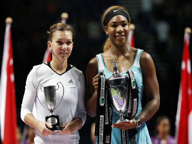 Vengeful Williams hammers Halep for WTA Finals title