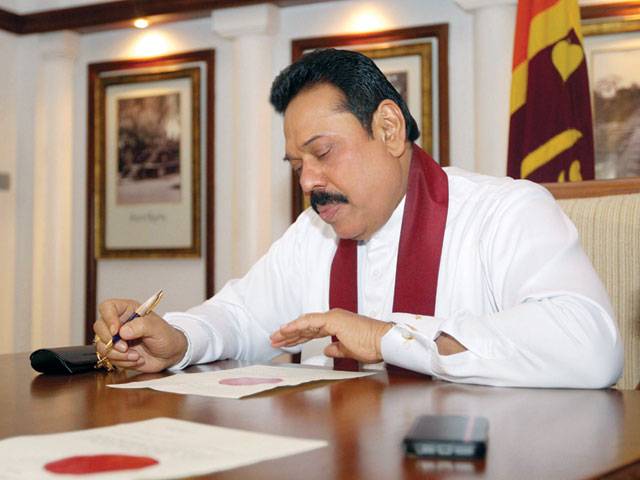 Sri Lanka president seeks re-election in snap polls
