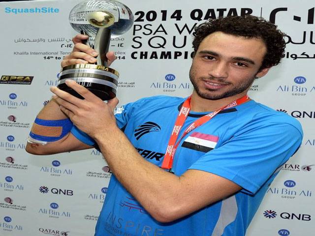 Ashour wins third World Open Squash title