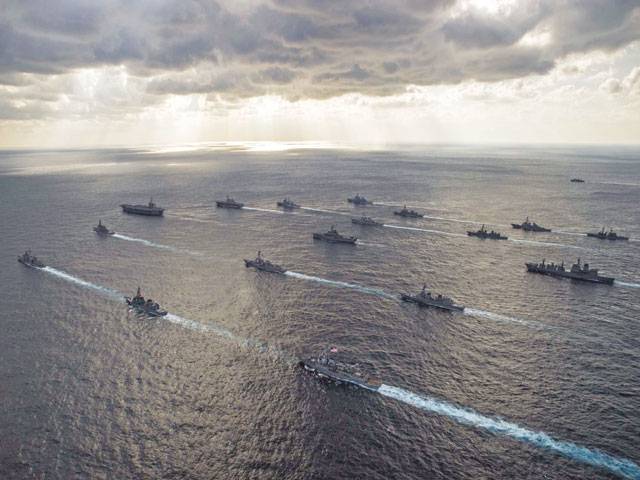 Japan raises mily profile in naval war games with US
