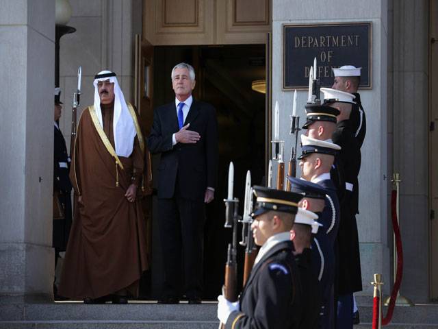  US-Saudia Arabia as he hosts an honor cordon in Washington DC