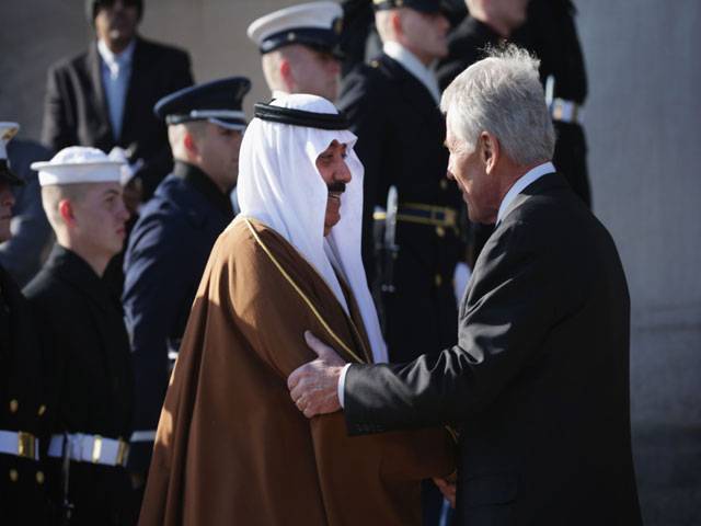  US-Saudia Arabia as he hosts an honor cordon in Washington DC