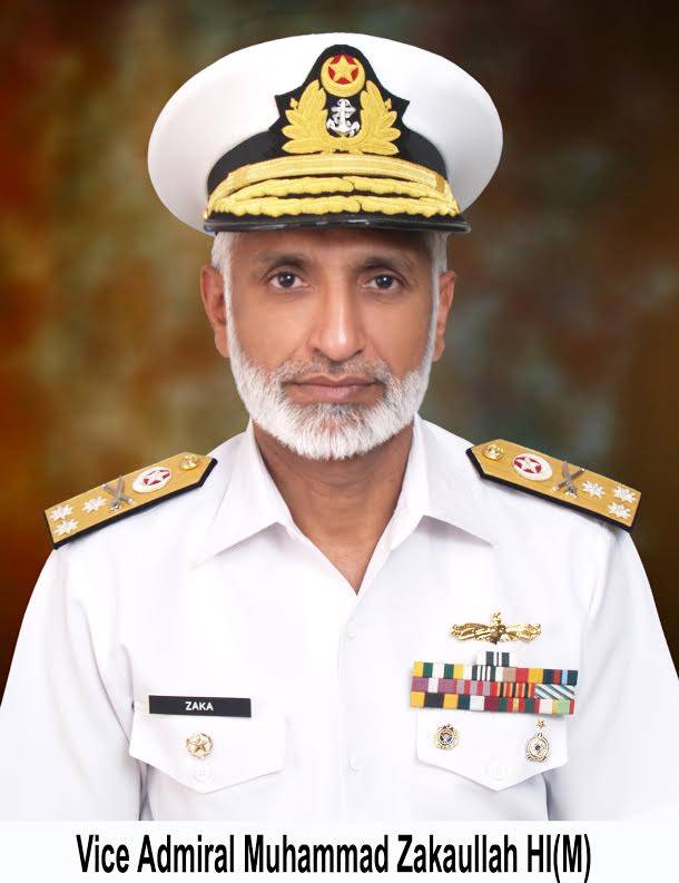 Admiral Zaka witnesses navy manoeuvres