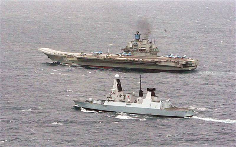 Russian warships enter English Channel