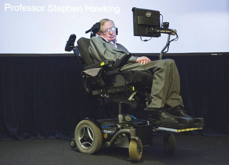 Hawking’s speech software for disabled