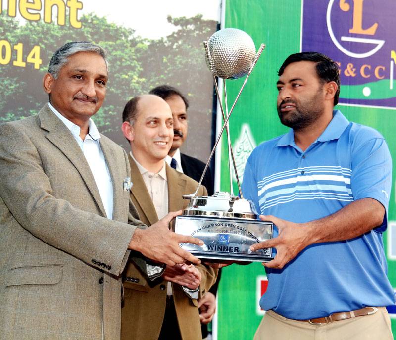 Shabbir wins All Pakistan Garrison Open Golf 