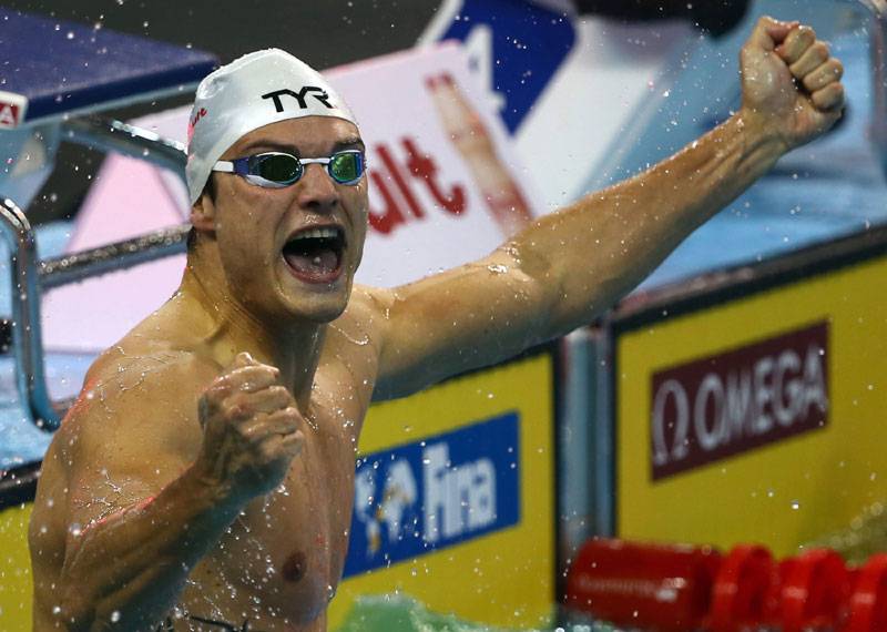 Florent sets 50m backstroke world record 