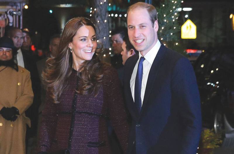 British royals arrive in NY