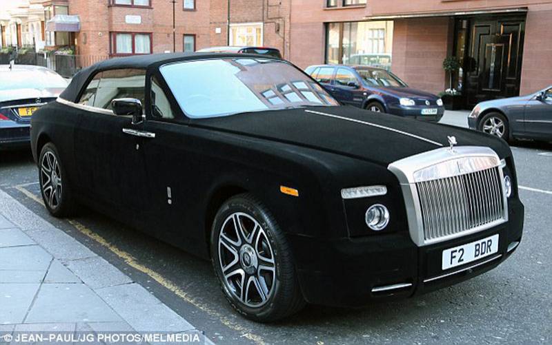 Black Velvet Rolls Royce