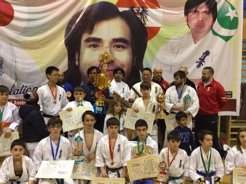 Pakistan karate master shines in Austria