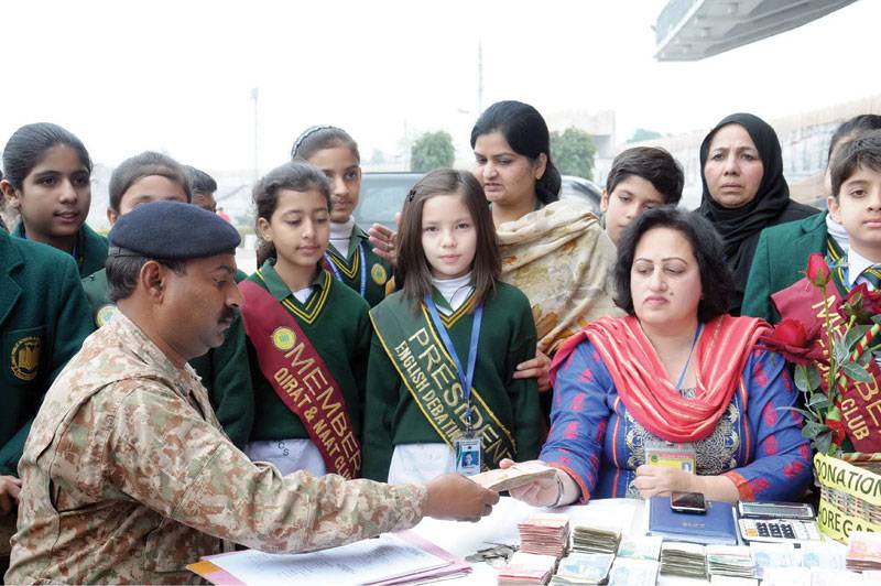 Army relief camp dispatches goods to Thar