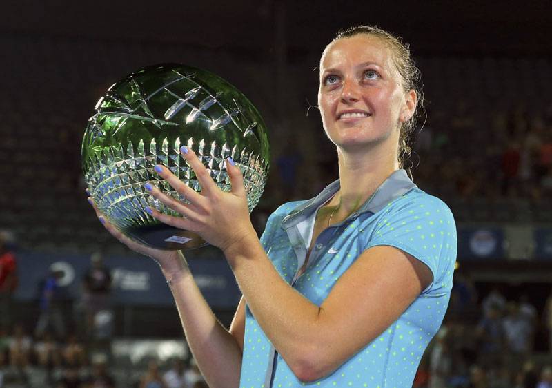 Kvitova wins Sydney title