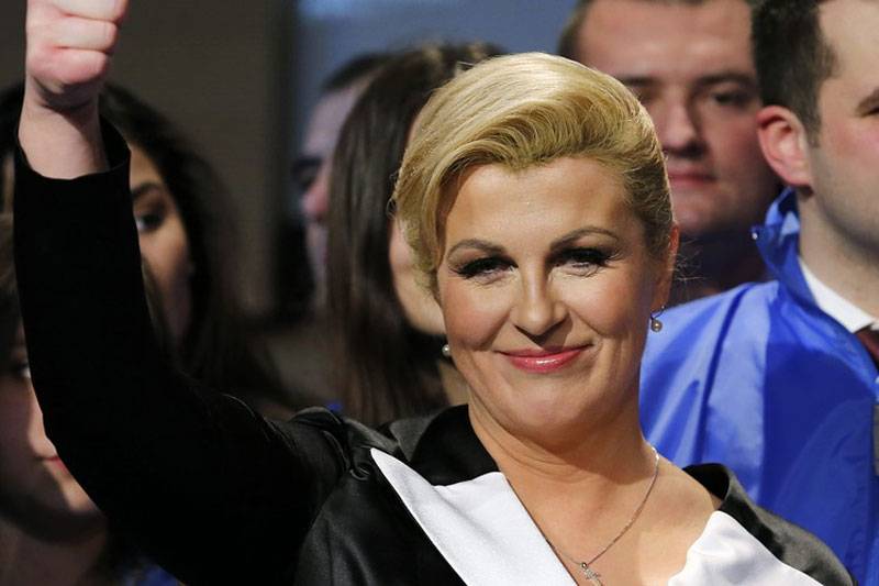 Croatia’s first female president sworn in