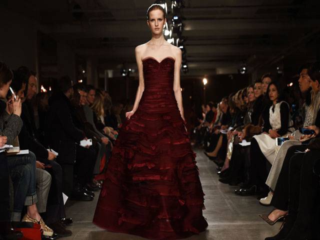 Ahead of Oscars, red carpet chic at NY Fashion Week